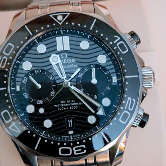 Omega MINT FULL SET Seamaster Diver 300M Co-Axial Master  Omega Seamaster 300M Mens Watch. Mint!